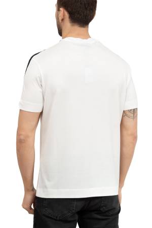 Emporio Armani Erkek T-Shirt - 6D1TD61JOSZ Ekru - Thumbnail