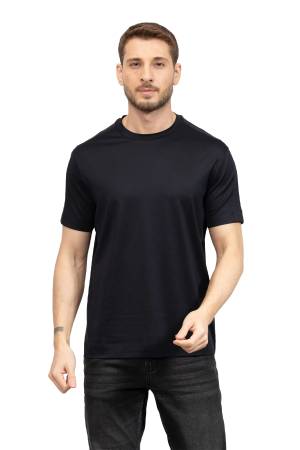 Emporio Armani Erkek T-Shirt - 6D1TD61JOSZ Siyah - Thumbnail