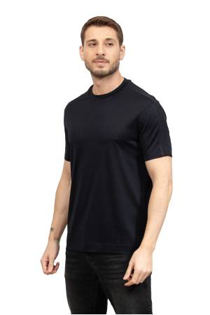 Emporio Armani Erkek T-Shirt - 6D1TD61JOSZ Siyah - Thumbnail