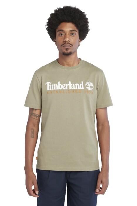 Timberland - Est 1973 Tee Erkek T-Shirt - TB0A2CMA Koyu Kahverengi