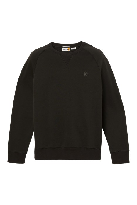 Timberland - Exeter River Brushed Back Crew Erkek SweatShirt - TB0A2BNK Siyah