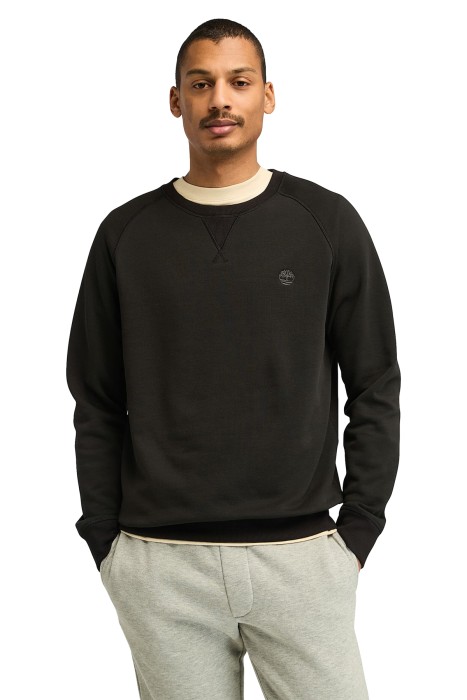 Exeter River Brushed Back Crew Erkek SweatShirt - TB0A2BNK Siyah