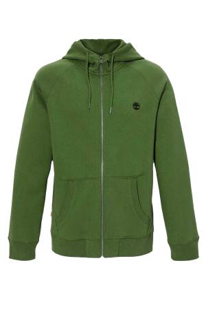 Exeter River Brushed Back Full Zip Erkek SweatShirt - TB0A2BNB Siyah - Thumbnail