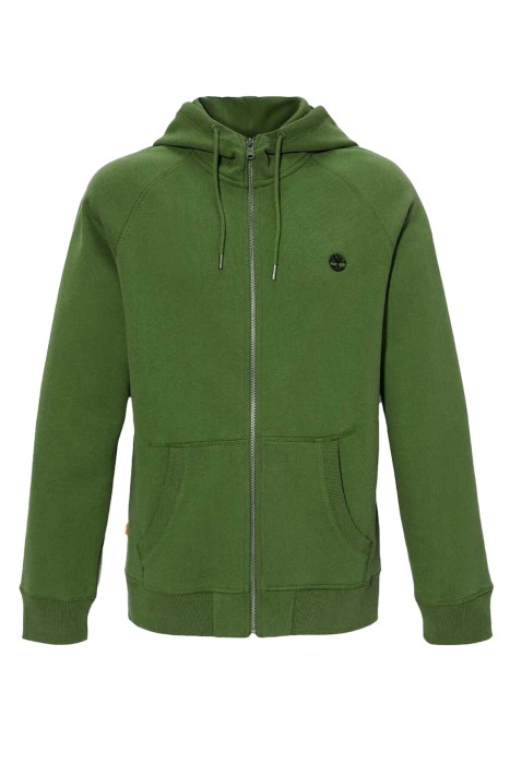 Exeter River Brushed Back Full Zip Erkek SweatShirt - TB0A2BNB Siyah