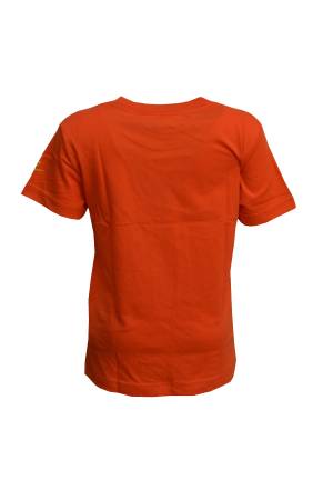 Futura Swoosh Breeze Çocuk T-Shirt - 86J673 Turuncu - Thumbnail