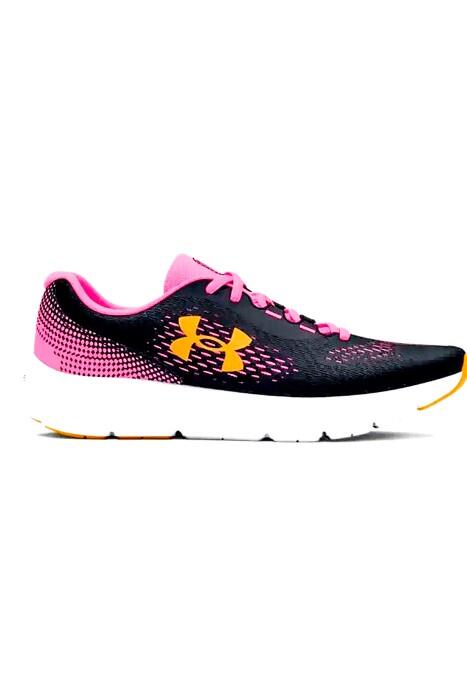 Under Armour - GGS Charged Rogue 4 Kız Çocuk Spor Ayakkabı - 3027111 Siyah