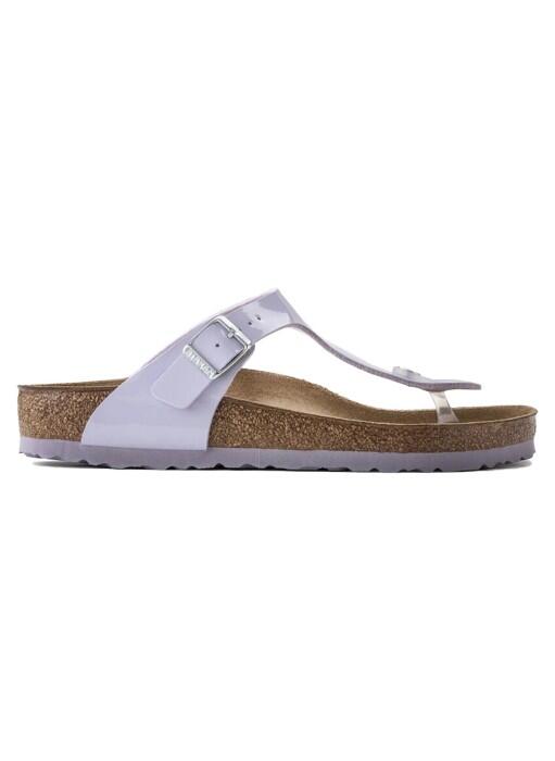 Birkenstock - Gızeh Bf Patent Kadın Terlik - 1021405 Mor