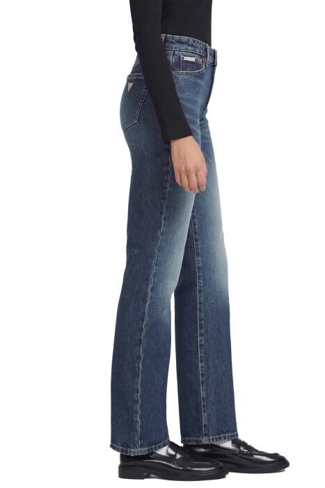 Gj G08 Mid Rise Straight Kadın Denim - W4YA98D5FC1 Mavi