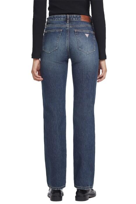 Gj G08 Mid Rise Straight Kadın Denim - W4YA98D5FC1 Mavi