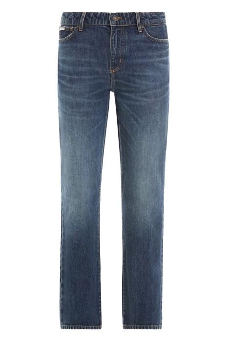 Gj G08 Mid Rise Straight Kadın Denim - W4YA98D5FC1 Mavi