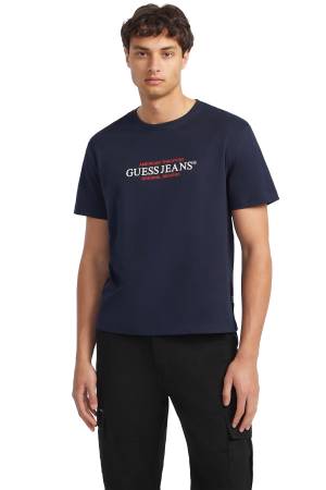 Gj Ss Cn America Erkek T-Shirt - M4YI42K8FQ4 Lacivert - Thumbnail