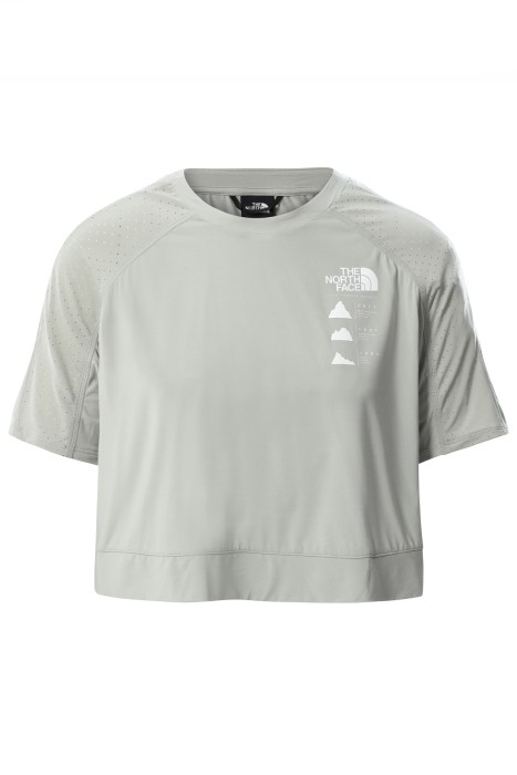 The North Face - Glacıer Tee - Eu Kadın T-Shirt - NF0A555X Kirli Beyaz