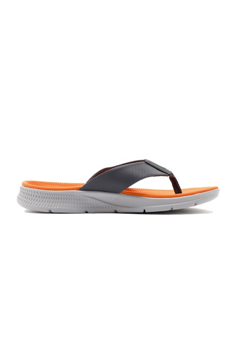 Go Consistent Sandal Erkek Terlik - 229035 Gri/Turuncu