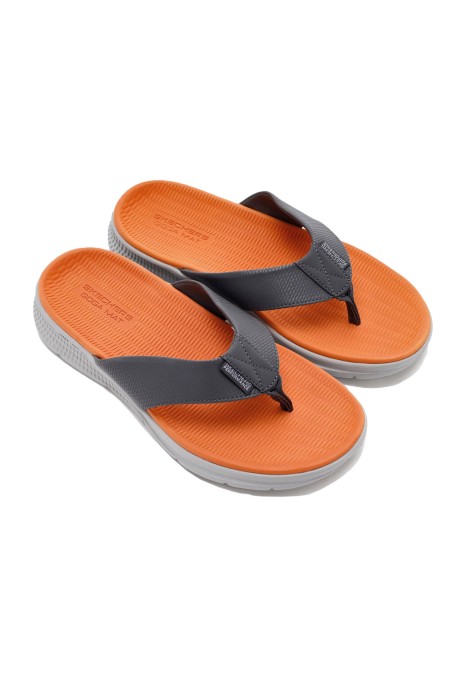 Go Consistent Sandal Erkek Terlik - 229035 Gri/Turuncu