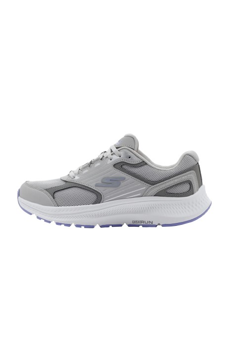 Skechers - Go Run Consistent 2.0 Kadın Ayakkabı - 128606 Gri/Mor