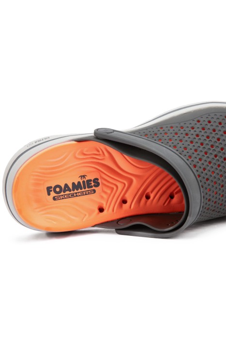 Go Walk 5 Foamies Erkek Terlik - 243002 Gri