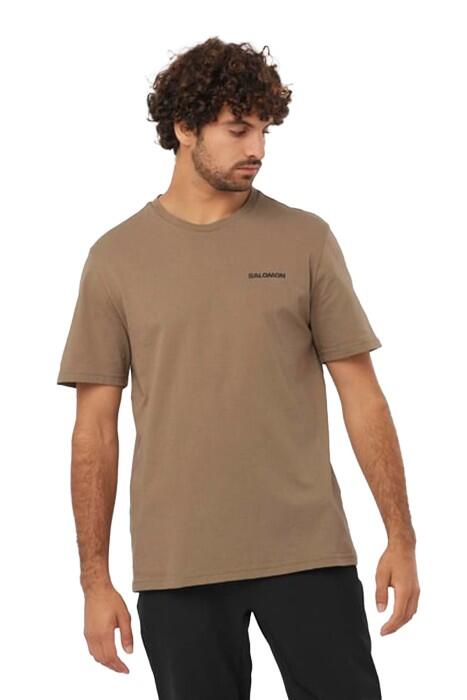 Salomon - Graphic Perf Ss Erkek T-Shirt - LC2247200 Vizon