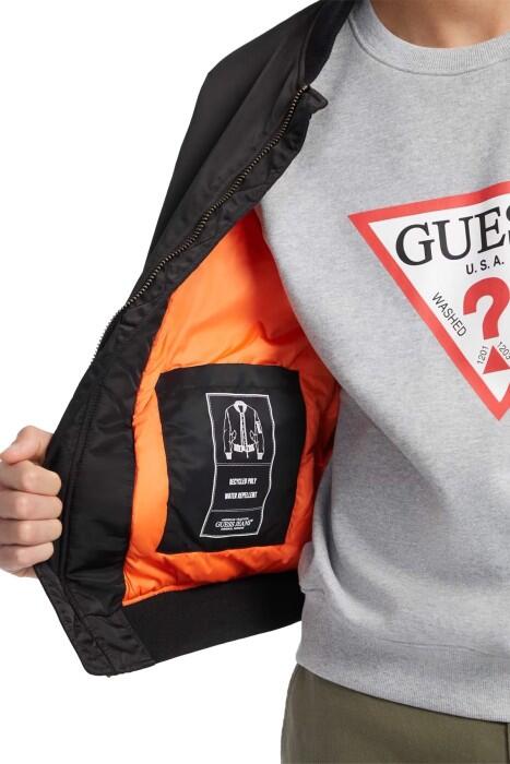 Guess Erkek Bomber Ceket - M4YL01WG932 Siyah