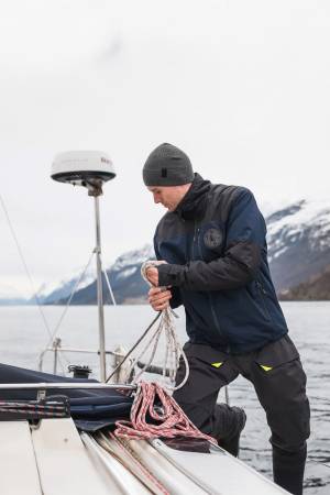 Helly Hansen Arctic Ocean Crew Midlayer Erkek Mont - 30397 Lacivert - Thumbnail