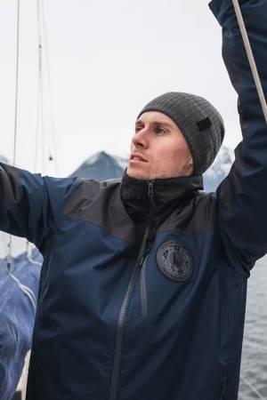 Helly Hansen Arctic Ocean Crew Midlayer Erkek Mont - 30397 Lacivert - Thumbnail