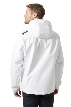 Helly Hansen Crew Hooded Midlayer 2 Erkek Mont - 34442 Beyaz - Thumbnail