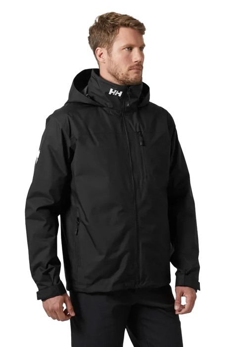 Helly Hansen - Helly Hansen Crew Hooded Midlayer 2 Erkek Mont - 34442 Siyah