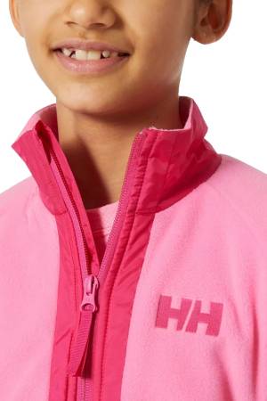 Helly Hansen Jr Marka Çocuk Polar Mont - 41811 Pembe - Thumbnail