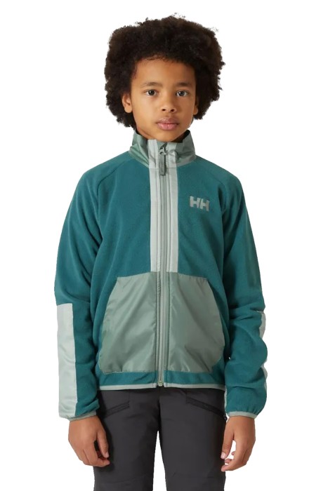 Helly Hansen - Helly Hansen Jr Marka Çocuk Polar Mont - 41811 Petrol Yeşili