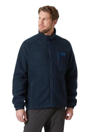 Helly Hansen Panorama Pile Snap Erkek Mont - 63348 Lacivert - Thumbnail