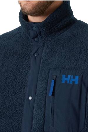 Helly Hansen Panorama Pile Snap Erkek Mont - 63348 Lacivert - Thumbnail