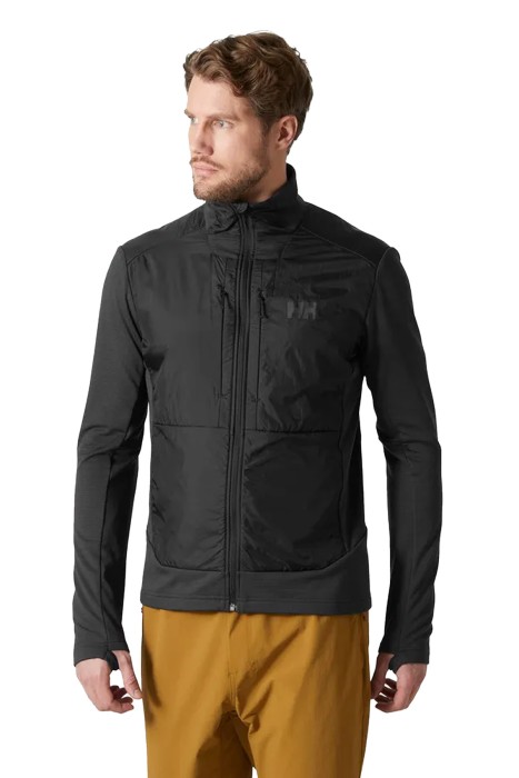 Helly Hansen - Helly Hansen Versalite Hybrid Fleece Erkek Mont - 63347 Koyu Gri