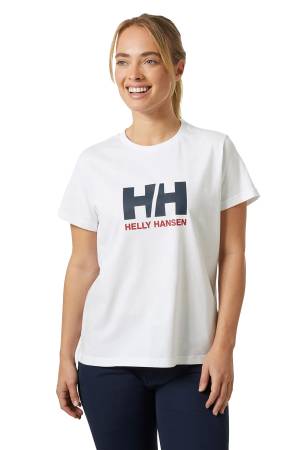 Hh Logo 2.0 Kadın T-Shirt - 34465 Beyaz - Thumbnail