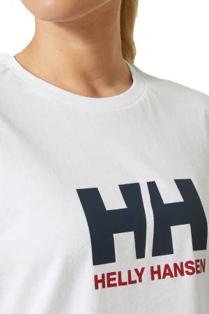 Hh Logo 2.0 Kadın T-Shirt - 34465 Beyaz - Thumbnail