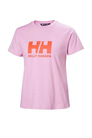 Hh Logo 2.0 Kadın T-Shirt - 34465 Lila - Thumbnail