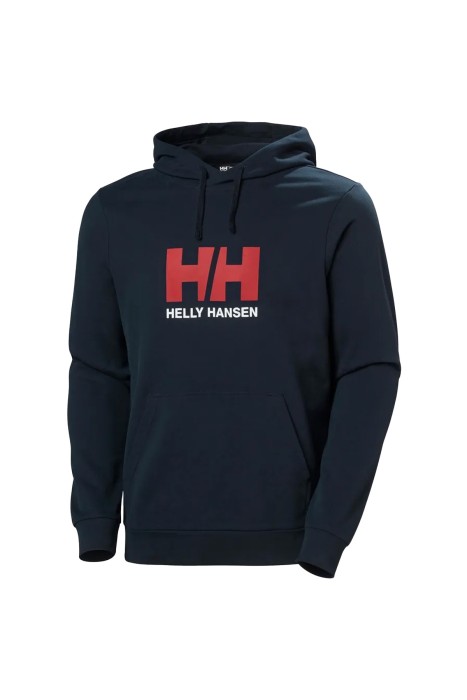 Hh Logo 2.0 Kapüşonlu Erkek SweatShirt - 30394 Lacivert