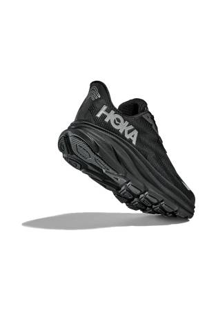 Hoka Clifton 9 Kadın Ayakkabı - 1127896 Siyah - Thumbnail