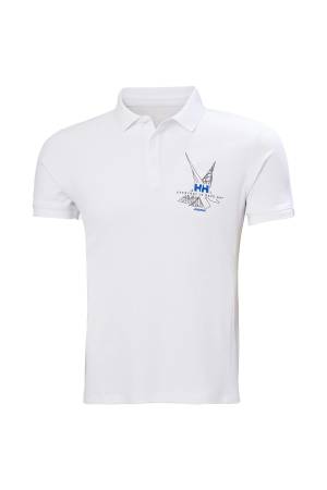 Hp Race Erkek Polo T-Shirt - 34416 Beyaz - Thumbnail