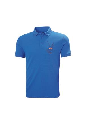 Hp Race Erkek Polo T-Shirt - 34416 Mavi - Thumbnail