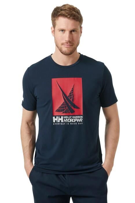 Helly Hansen - Hp Race Graphic Erkek T-Shirt - 34419 Lacivert