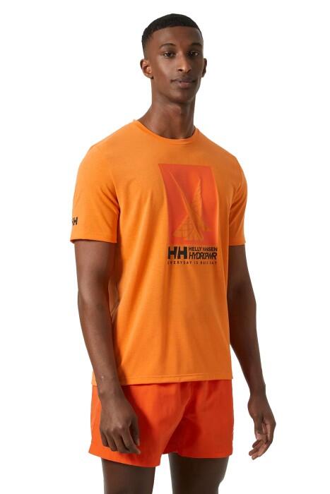 Helly Hansen - Hp Race Graphic Erkek T-Shirt - 34419 Turuncu