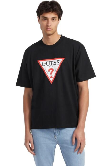 Guess - Iconic Erkek T-Shirt - M4YI45K8FQ4 Siyah