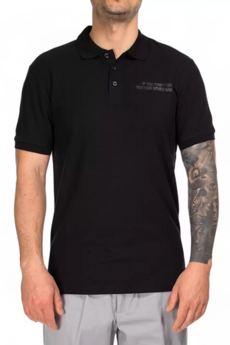 John Richmond Erkek Polo T-Shirt - UMP24024POOF Siyah