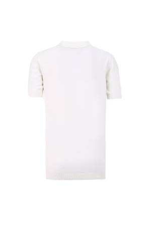 John Richmond Erkek Polo T-Shirt - UMP24214POIR Beyaz - Thumbnail