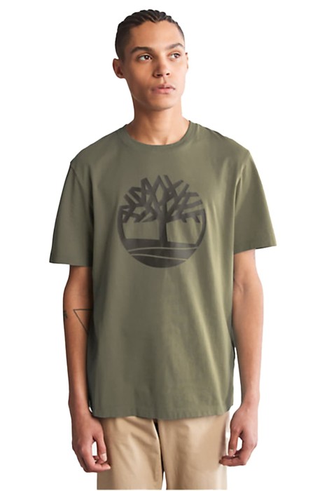 Kbec River Tree Tee Erkek T-Shirt - TB0A2C2R Koyu Yeşil