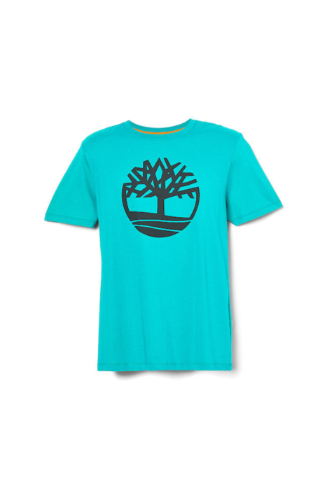 Timberland - Kbec River Tree Tee Erkek T-Shirt - TB0A2C2R Turkuaz