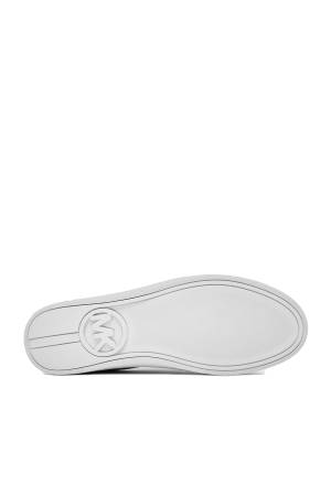 Keaton Logo-Print Kadın Sneaker - 43R4KTFP2B Krem/Taba - Thumbnail