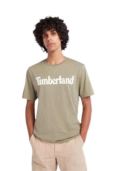 Timberland - Kennebec Linear Tee Erkek T-Shirt - TB0A2C31 Koyu Kahverengi