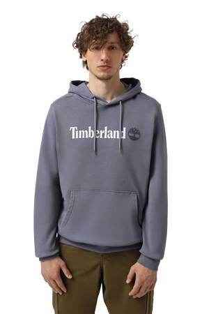 Kennebec River Linear Logo Hoodie Erkek SweatShirt - TB0A5UKK Gri - Thumbnail