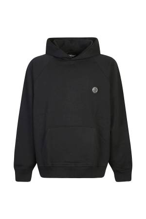 Logo Basic Erkek SweatShirt - 77OAIE09 Siyah - Thumbnail