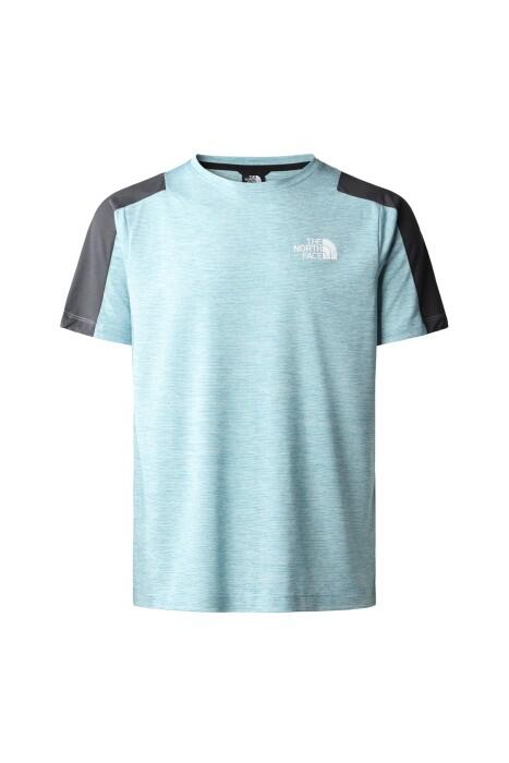 The North Face - Ma S/S Tee Erkek T-Shirt - NF0A823V Mavi/Asfalt Gri